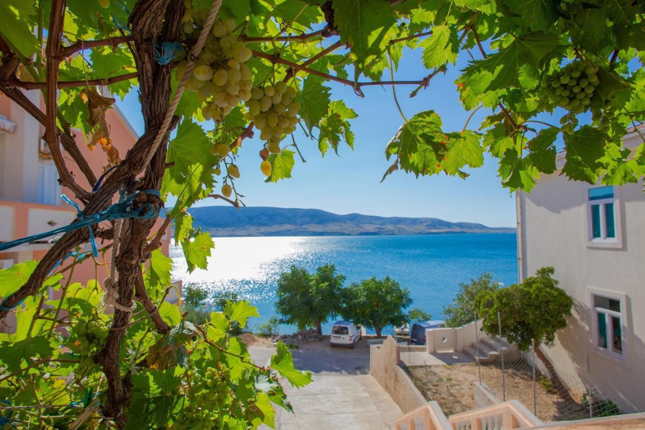 Apartments By The Sea Metajna, Pag - 6522 Zubovići Eksteriør billede